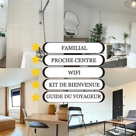 Saint Thierry Spacieux 6 Personnes Proche Centre Реймс